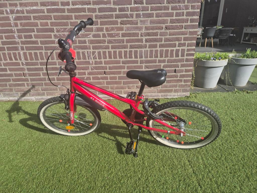 Alpina Comet 20 inch rode kinderfiets, Ophalen, Gebruikt, Alpina, Handrem