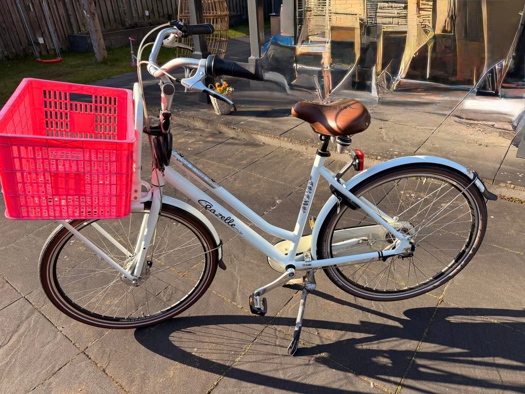 Gazelle Miss Grace damesfiets, Fietsen en Brommers, Fietsen | Dames | Damesfietsen, Ophalen, Gebruikt, Gazelle, Versnellingen
