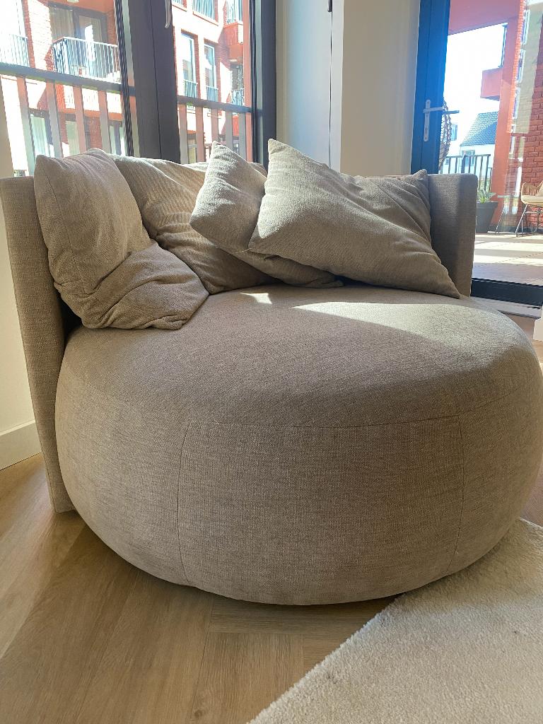 lounge fauteuil, Ophalen, 100 tot 125 cm, Zo goed als nieuw, 100 tot 125 cm