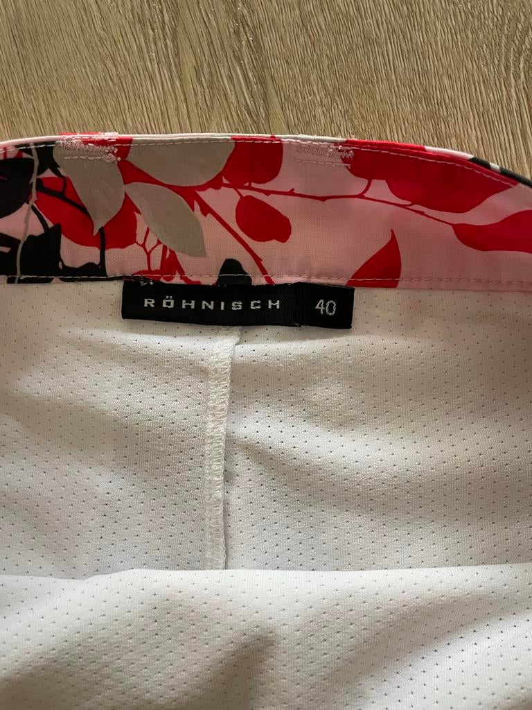 Röhnisch Golfrokje - Fleurige Print, Sport en Fitness, Golf, Ophalen of Verzenden, Zo goed als nieuw, Kleding, Overige merken