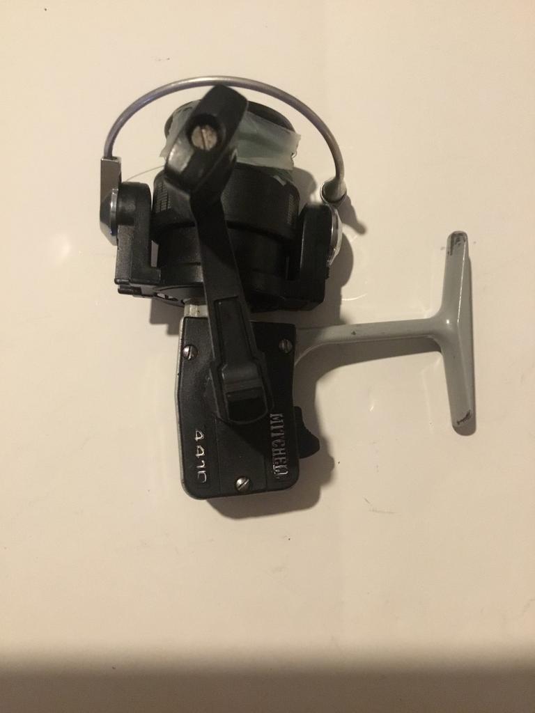 Vintage molen Mitchell, Watersport en Boten, Hengelsport | Algemeen, Ophalen of Verzenden, Gebruikt, Molen