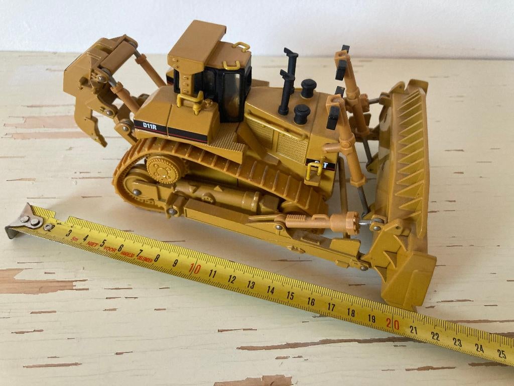 Caterpillar Cat D11R bulldozer ripper Norscot machine model, Verzamelen, Overige Verzamelen, Ophalen of Verzenden, Zo goed als nieuw