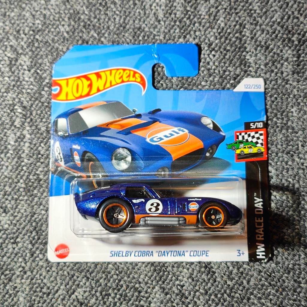 Hot Wheels Shelby Cobra "Daytona" Coupe, Ophalen, Nieuw, Auto