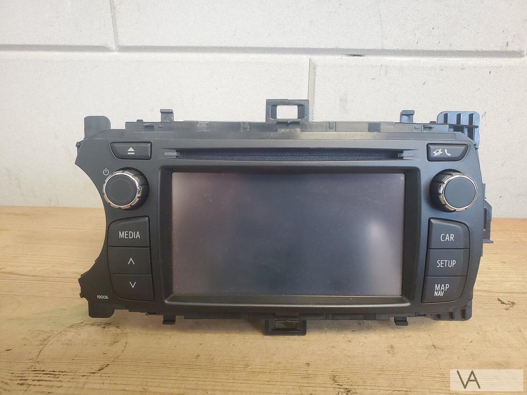 Toyota Yaris 3 2012 -2018 radio navigatie scherm touchscreen, Ophalen of Verzenden, Gebruikt, Toyota