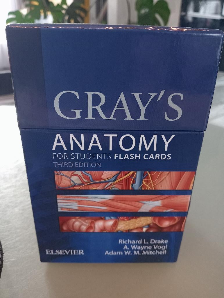 Gray s Anatomy flashcards for students third edition, Diverse auteurs, Ophalen of Verzenden, Beta, WO
