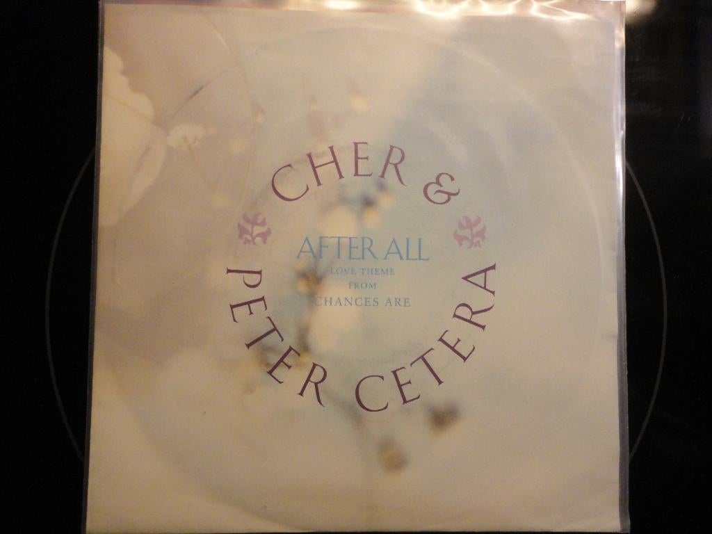 Cher & Peter Cetera - After all Germany 1989 FH, Cd's en Dvd's, Vinyl Singles, Gebruikt, 7 inch, Single, Ophalen of Verzenden