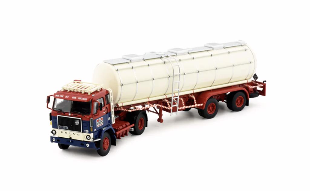 Tekno 82966 Volvo F88 Wim Vos, Hobby en Vrije tijd, Modelauto's | 1:50, Ophalen of Verzenden, Nieuw, Bus of Vrachtwagen, Tekno