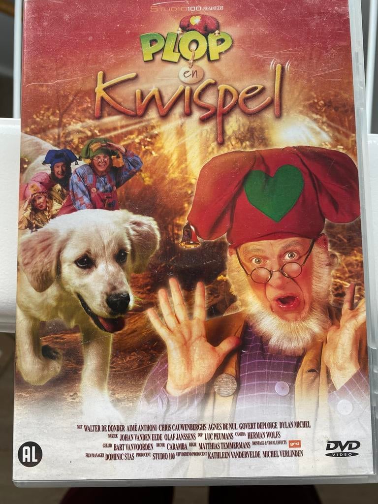 Dvd film Plop en kwispel, Cd's en Dvd's, Alle leeftijden, Ophalen of Verzenden, Zo goed als nieuw