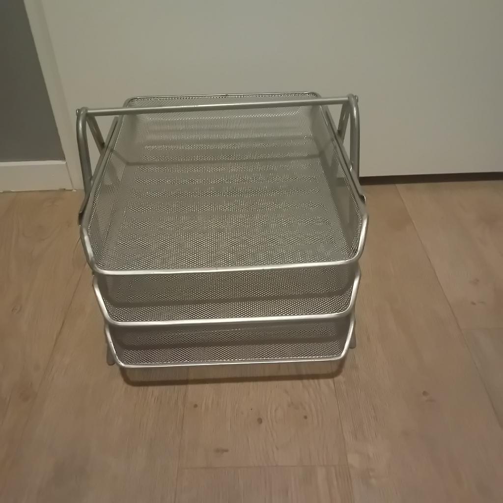 Metalen Stelling met 3 Lagen, Ophalen of Verzenden