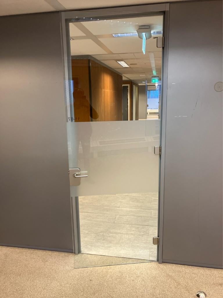 Grote partij glazen deur binnendeur met kozijn ( 540 ), Ophalen, Gebruikt, 120 cm of meer, Binnendeur