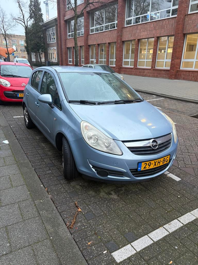 Opel Corsa 1.2 16V 5D WR 2007 Blauw, 4 cilinders, Blauw, 1229 cc, 49 €/maand