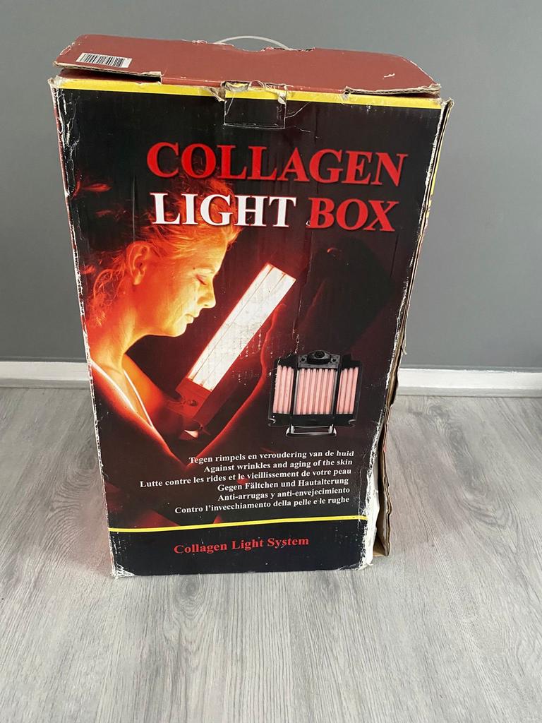 Collageen Licht Box, Ophalen of Verzenden, Gebruikt, Gehele gezicht, Verzorging