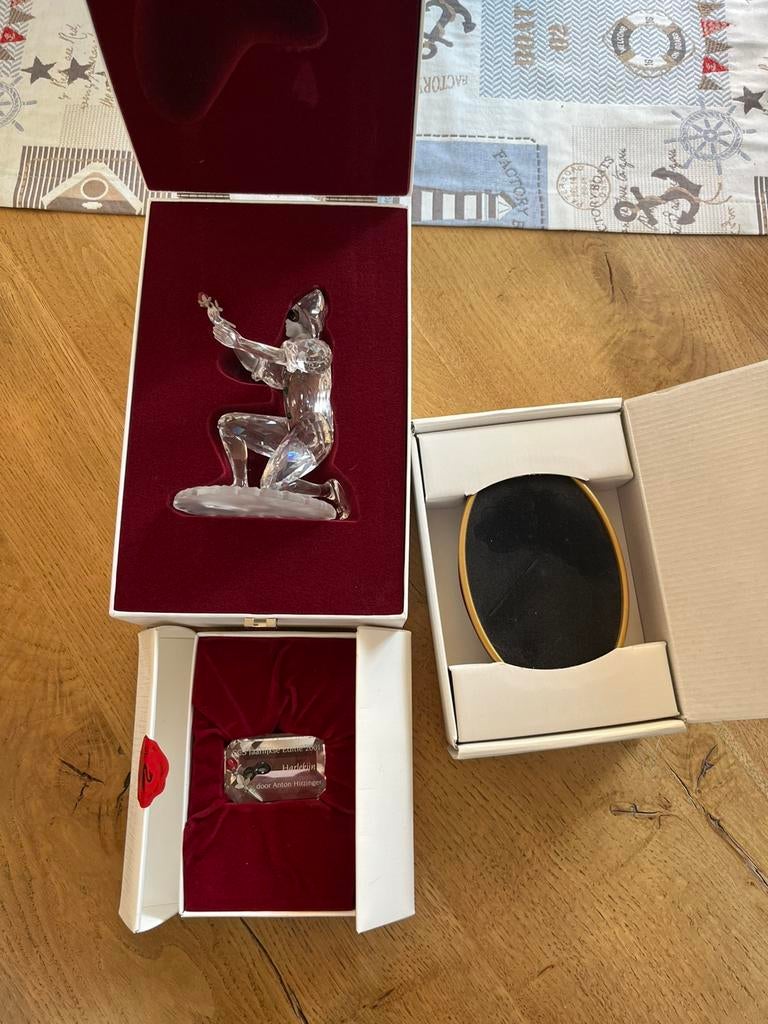 Swarovski jaarstuk 2001, Ophalen of Verzenden, Zo goed als nieuw, Figuurtje