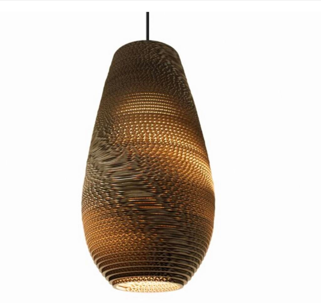 Graypants Drop Hanglamp - Stijlvol Design, Huis en Inrichting, Ophalen of Verzenden, Nieuw, Overige materialen, 50 tot 75 cm