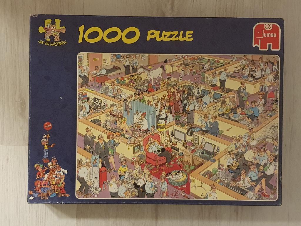 Jan van Haasteren puzzels, Ophalen of Verzenden, 500 t/m 1500 stukjes, Gebruikt, Legpuzzel