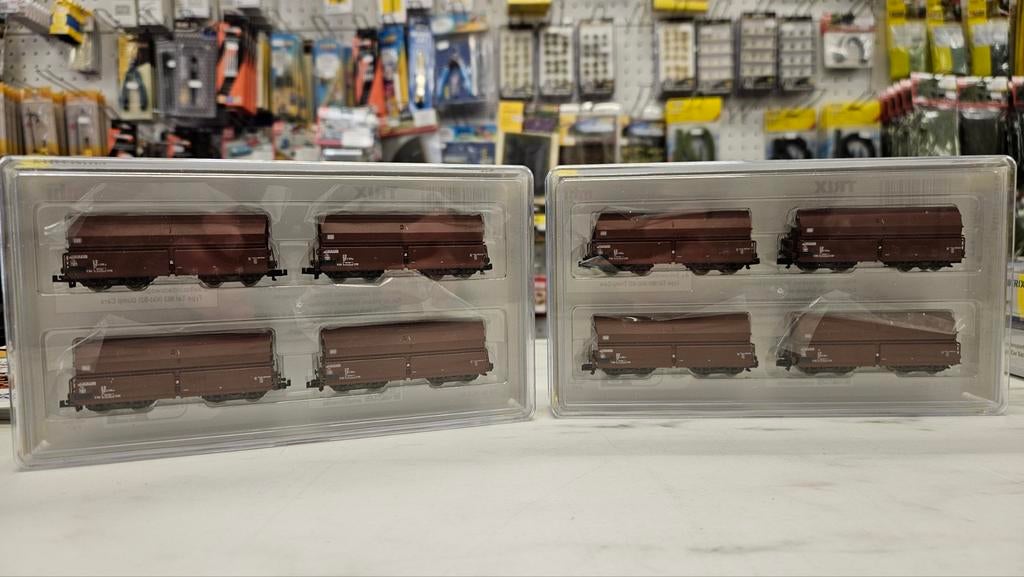 Minitrix 18271 Set Zelflossers Bauart Tal 963 DB ZGAN OVP, Gelijkstroom, Trix, Wagon, Ophalen of Verzenden