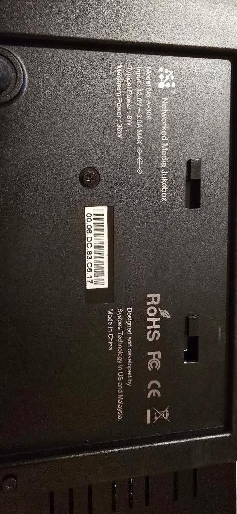 Popcorn Hour A-300 media speler — netwerk / HDD‑bay / HDMI, Audio, Tv en Foto, Mediaspelers, Ophalen, Gebruikt, HDMI