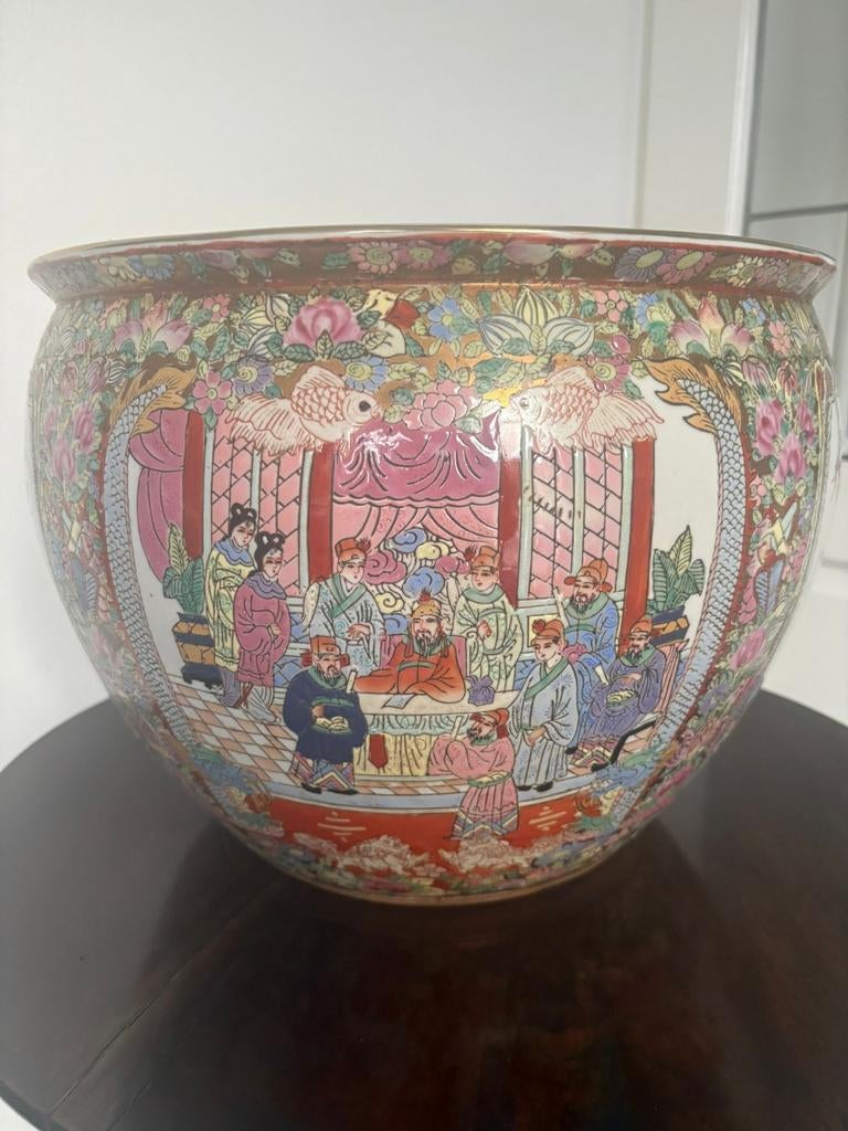 Vissenkom, Antiek en Kunst, Antiek | Porselein, Ophalen of Verzenden