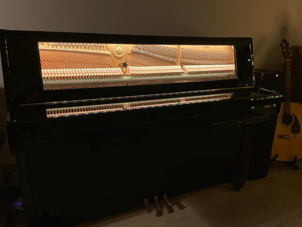 Zelfspelende Piano - 24/7 Live Piano Muziek, Gebruikt, Zwart, Ophalen of Verzenden, Piano