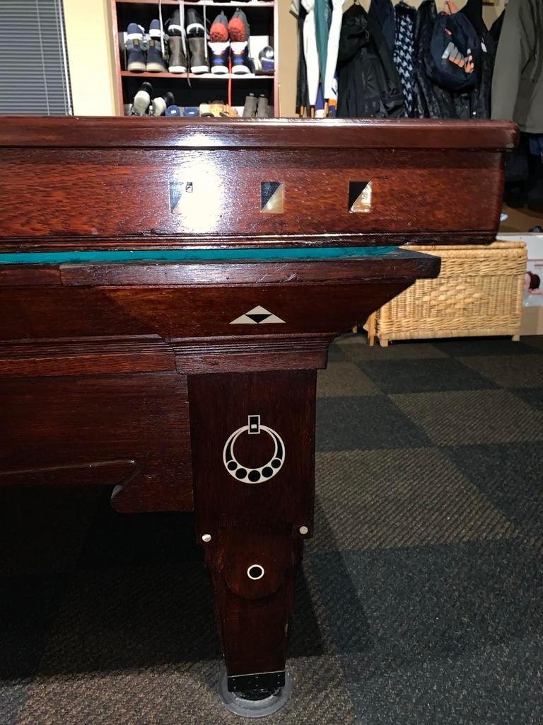 Biljarttafel de Schepper GERESTAUREERD, Sport en Fitness, Biljarten en Poolen, Ophalen, Gebruikt, Biljarttafel