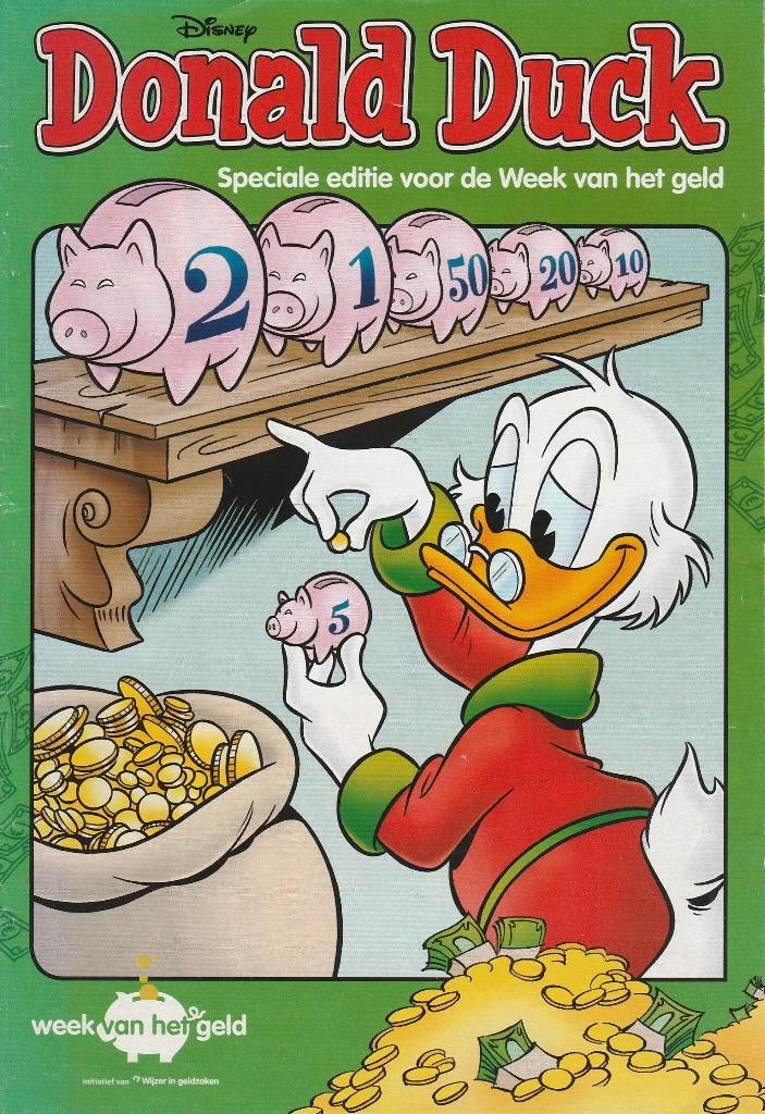 Donald Duck speciale editie voor de Week van het geld (2017), Eén stripboek, Ophalen of Verzenden, Nieuw