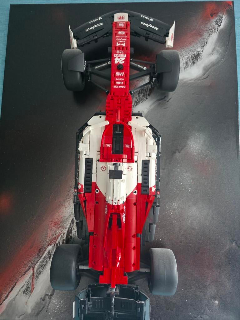 Lego F1 Alfa Romeo Duplicaat, Hobby en Vrije tijd, Modelbouw | Auto's en Voertuigen, Overige merken, Auto, Verzenden, Groter dan 1:32
