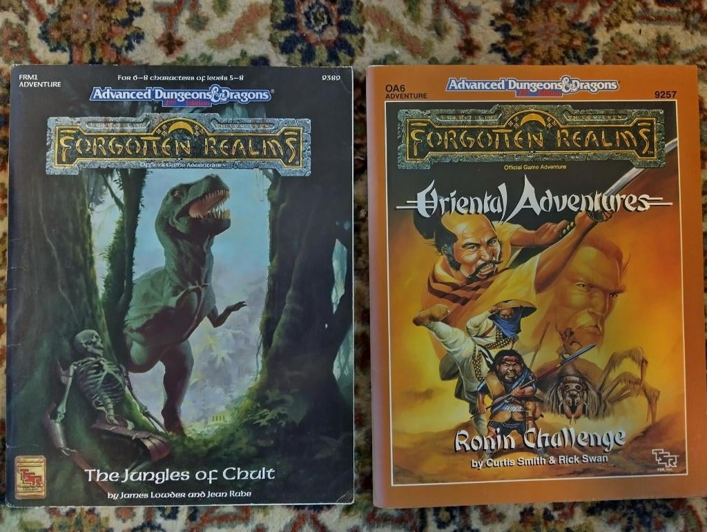 Advanced Dungeons & Dragons Forgotten Realms Adventures, Vijf spelers of meer, Ophalen of Verzenden, Gebruikt, TSR