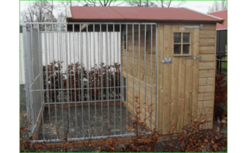 🐕‍🦺Grote hondenhokken met ren ook maatwerk hondenverblijf, Ophalen, Hondenkennel, 110 cm of meer, 100 cm of meer