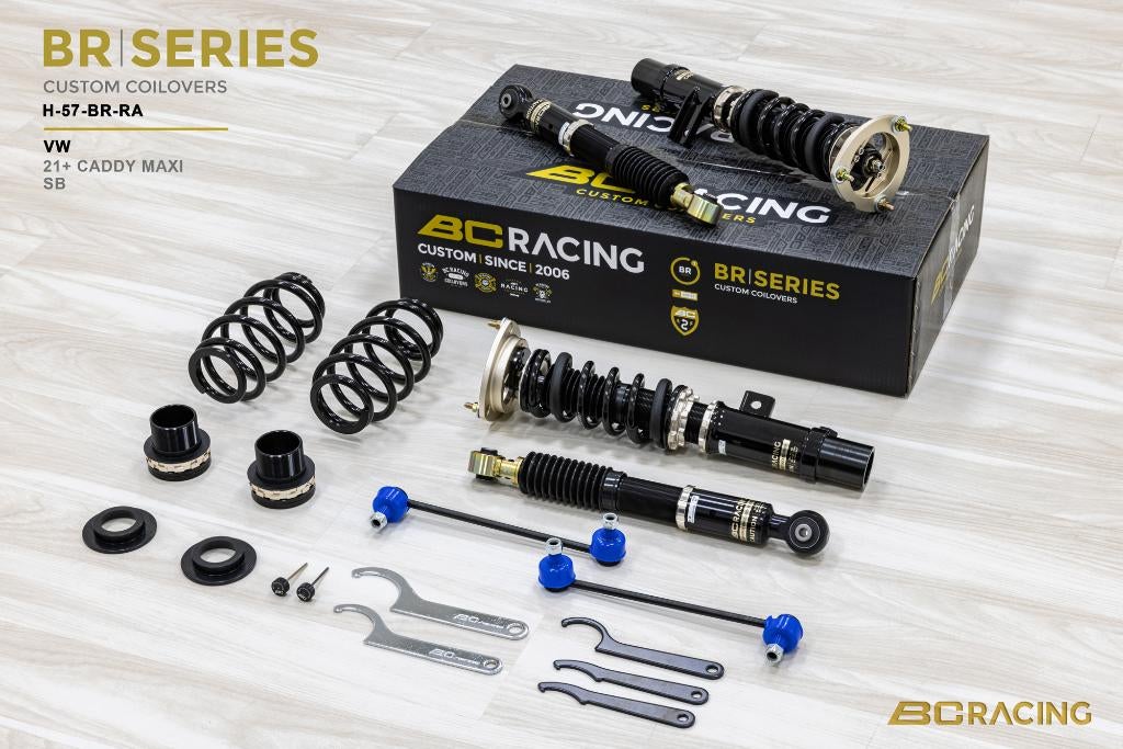 BC Racing schroefset verlaging - Volkswagen Caddy Maxi 21+, Ophalen of Verzenden