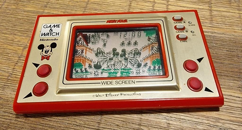 Nintendo Game & Watch Mickey Mouse - Wide Screen, Verzenden, Gebruikt, Overige typen