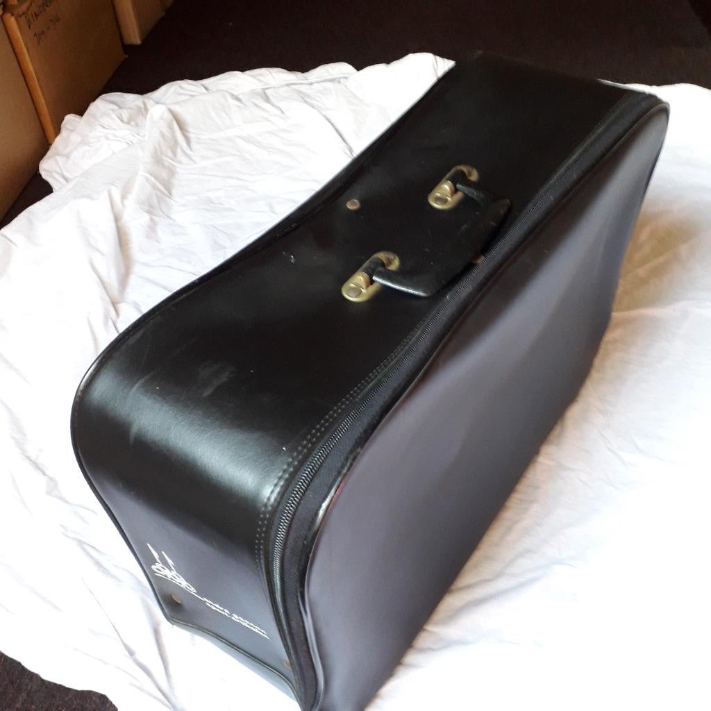 Vintage koffer jaren 70 Olympische spelen Geenen uitvoering, Ophalen of Verzenden, Gebruikt, Leer