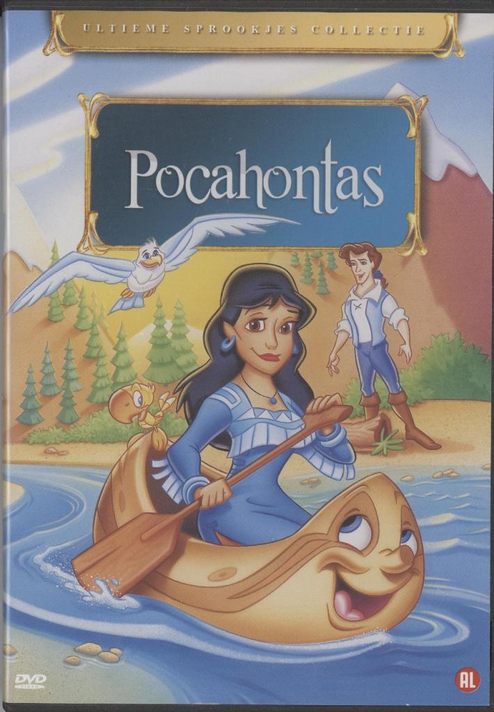 28) Pocahontas: De avonturen van een Indianen prinsesje, Gebruikt, Tekenfilm, Ophalen of Verzenden, Alle leeftijden
