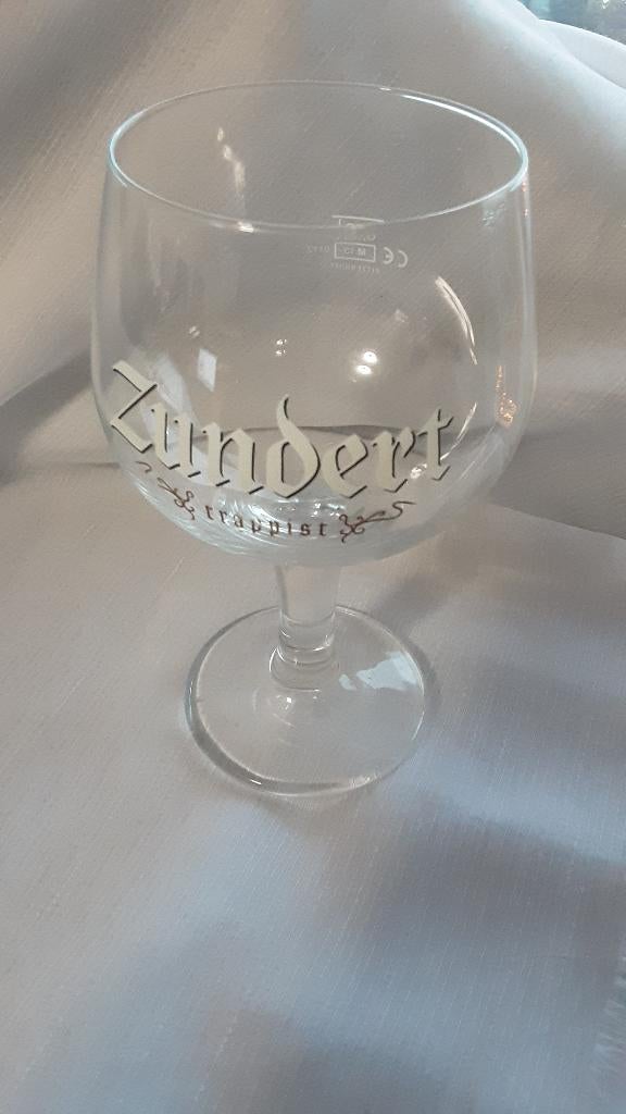 ZUNDERT TRAPPIST glas, 0,33l, Ophalen of Verzenden, Zo goed als nieuw, Bierglas