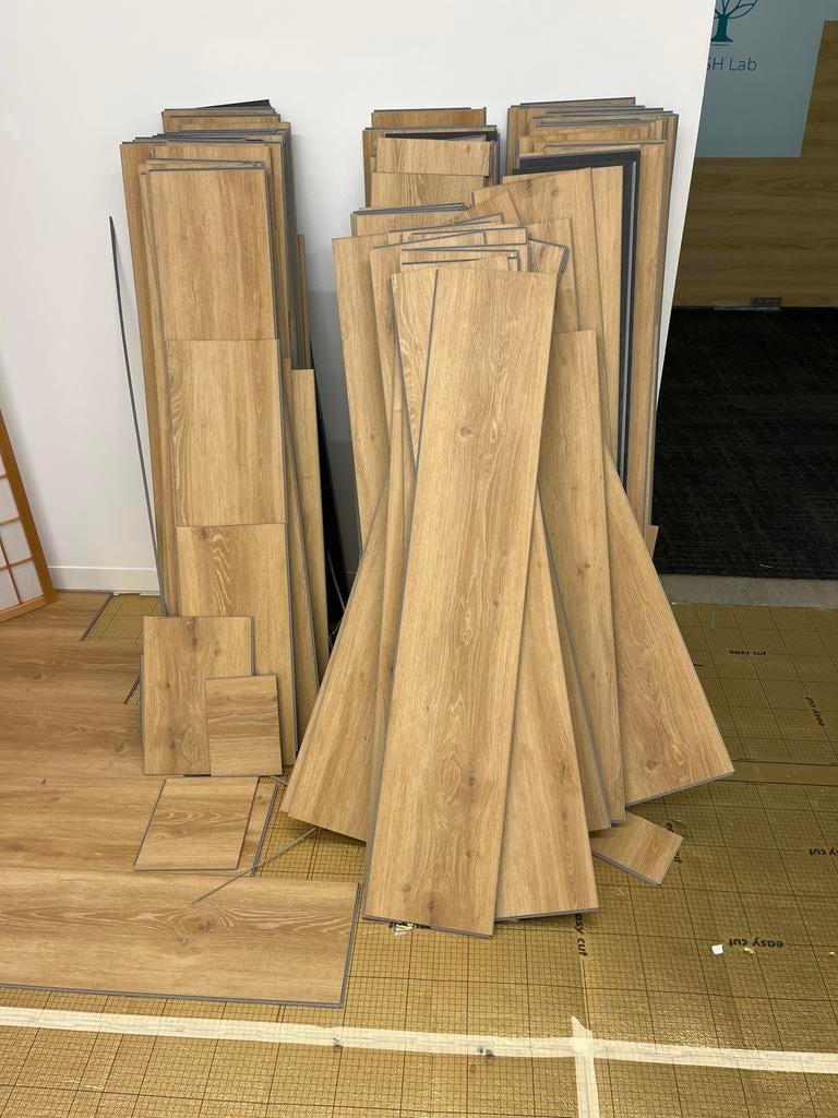 Vinyl vloer - Industrieel/Medisch - 25m2, Ophalen, Kunststof, 50 tot 150 cm, Overige typen