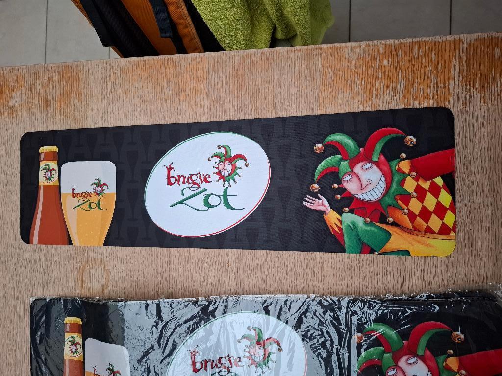 Barmat / toogmat Brugse Zot (nieuw in verpakking), Ophalen of Verzenden, Nieuw, Overige typen, Overige merken