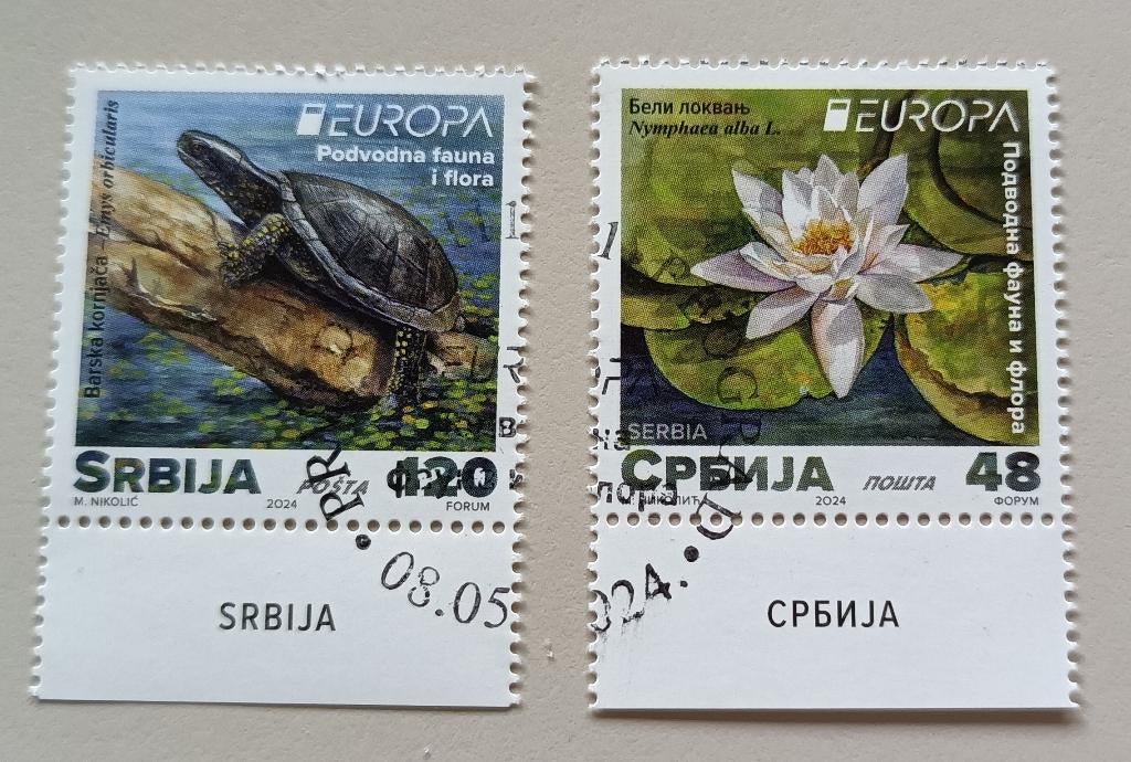 Servie-Serbia 2024 cept  (PF) cancelled, Verzenden, Overige landen, Gestempeld