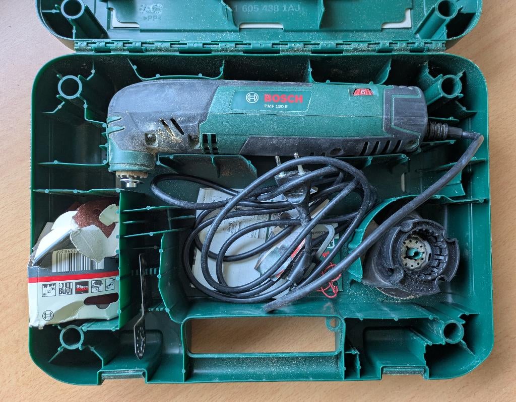 Bosch PMF 190 E multitool, Ophalen of Verzenden, Gebruikt