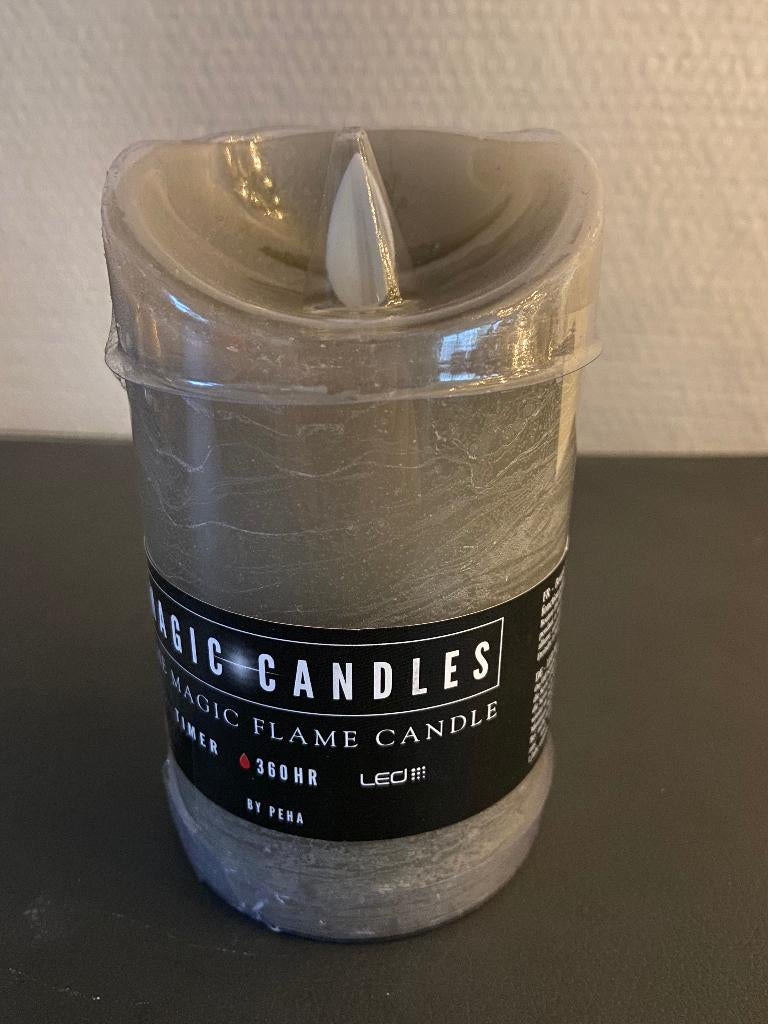 Led kaars Magic Candles met timer per stuk, Overige materialen, Nieuw, Ophalen of Verzenden, Kaars