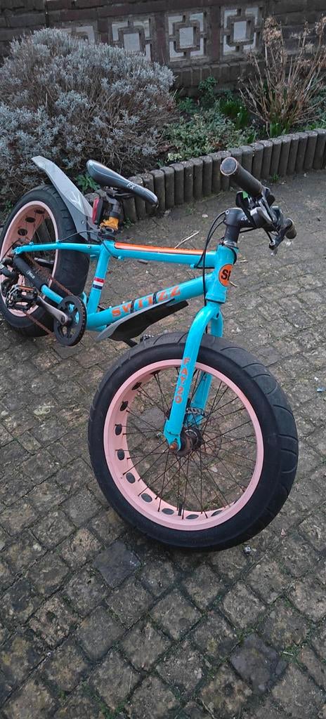 Stoere fiets 20 inch opknapper., Fietsen en Brommers, Fietsen | Jongens, Ophalen, Gebruikt, Onbekend, Handrem