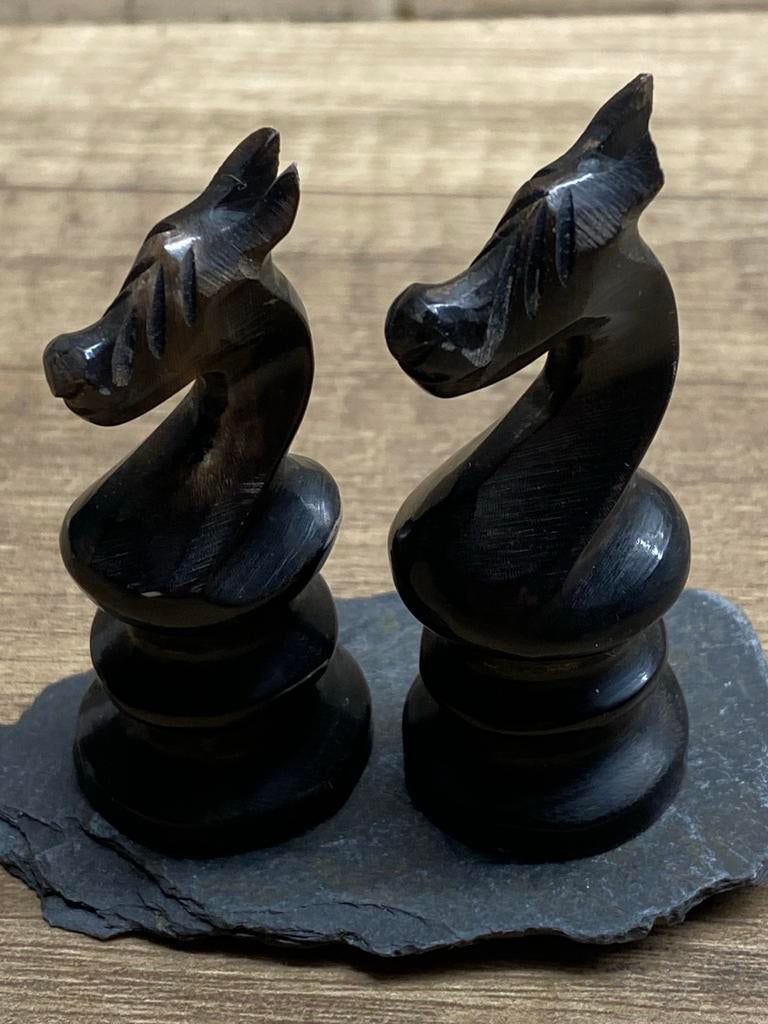 Schaakstukken - Paarden, Ophalen of Verzenden