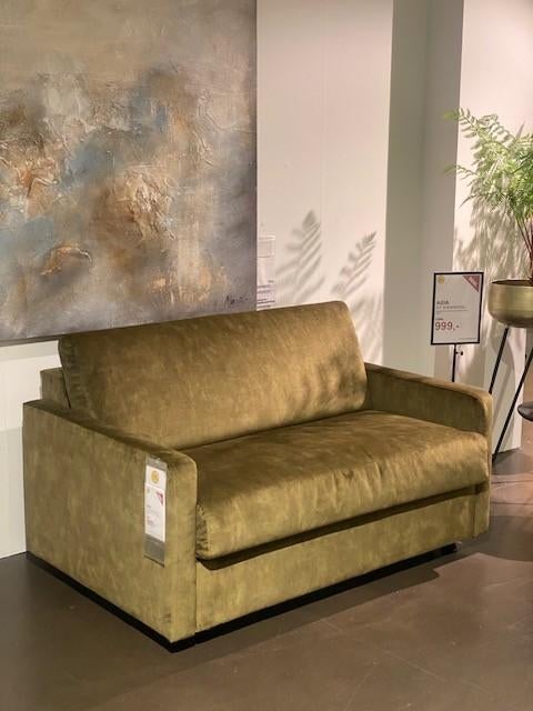 AIDA Loveseat/Slaapbank, Huis en Inrichting, Ophalen, Eenpersoons, 75 tot 100 cm, Zo goed als nieuw