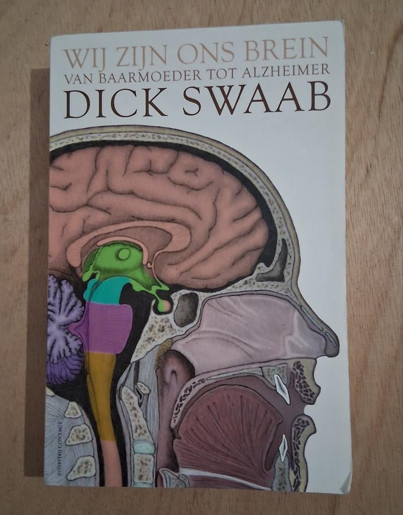 Wij zijn ons brein - Dick Swaab. befaamd hersenonderzoeker, Boeken, Verzenden, Zo goed als nieuw