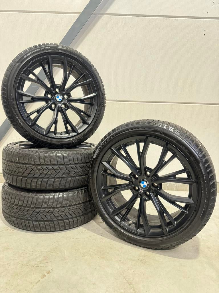 19 INCH BMW 786M M PERF ORIGINEEL 5 SERIE G30 G31 WINTER, Auto-onderdelen, Banden en Velgen, 19 inch, 245 mm, Banden en Velgen