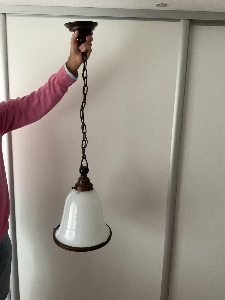 Kandem Bauhaus lamp, Ophalen