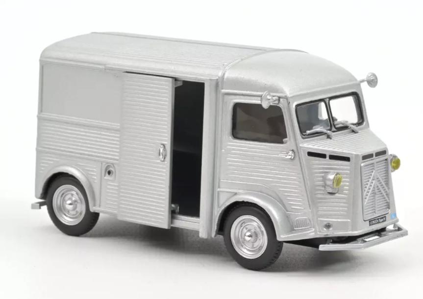 JSN Norev 1:43 Citroen Type H 1962 Silver, -, Nieuw, Norev, Ophalen of Verzenden