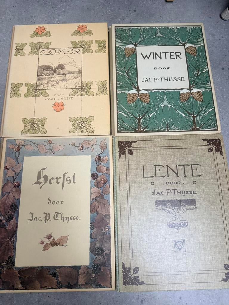Verkade albums - Winter, Lente, Zomer, Herfst Jac P Thijsse, Ophalen of Verzenden, Nieuw