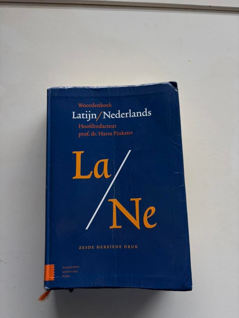 Woordenboek Latijn - Nederlands zesde druk Harm Pinkster, Boeken, Ophalen of Verzenden, Zo goed als nieuw, Overige uitgevers, Latijn