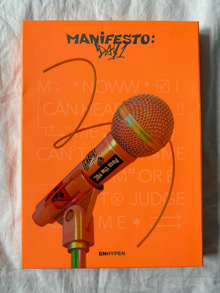 Kpop Enhypen Manifesto album, Ophalen of Verzenden, Gebruikt, Cd of Plaat