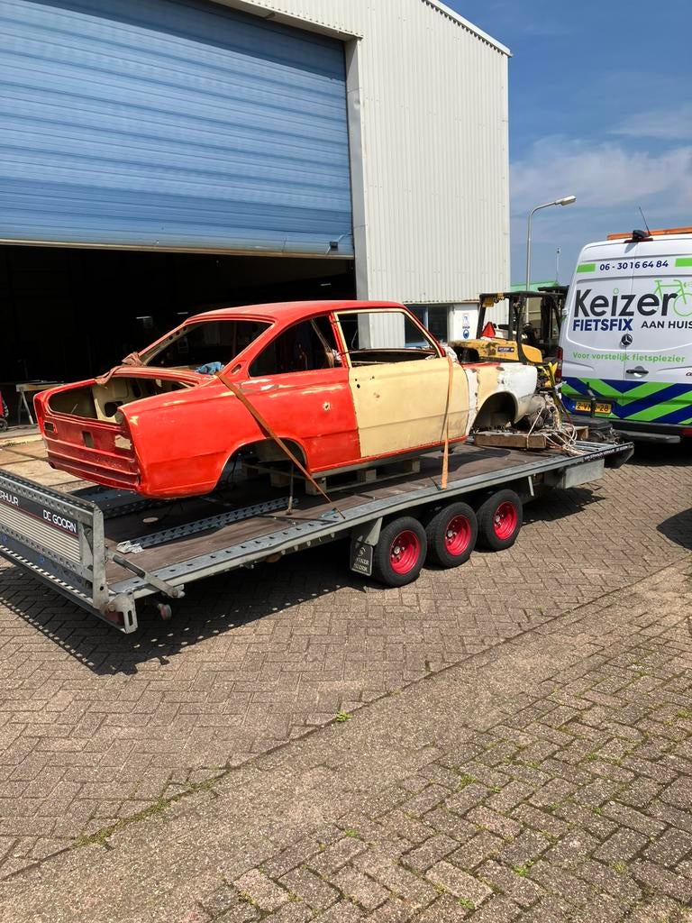 DAF 66 1.1 Coupe Super luxe project, Auto's, Automaat, Zwart, 4 cilinders, Bruin