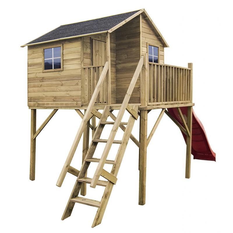 Speelhuisje buiten | Giraf XL | Ruime speelruimte, Groenestraat 34, 6669DS Dodewaard, Mail@wellestuinhout.nl, Nieuw, Ophalen of Verzenden